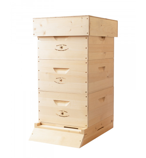 Langstroth-Beute Set, 241 m. Bodenbrett, komp. System