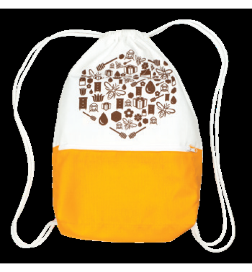 Rucksack Imkermotive 100% Baumwolle