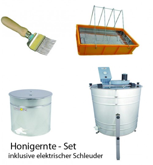 Honigernte Set 4 elektrisch -Radial