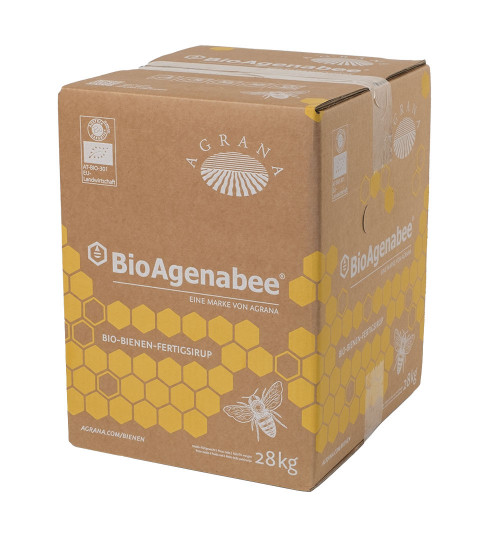 Bio-Agenabee Glukosesirup 28 kg, Spezial-Futtersirup, im Karton