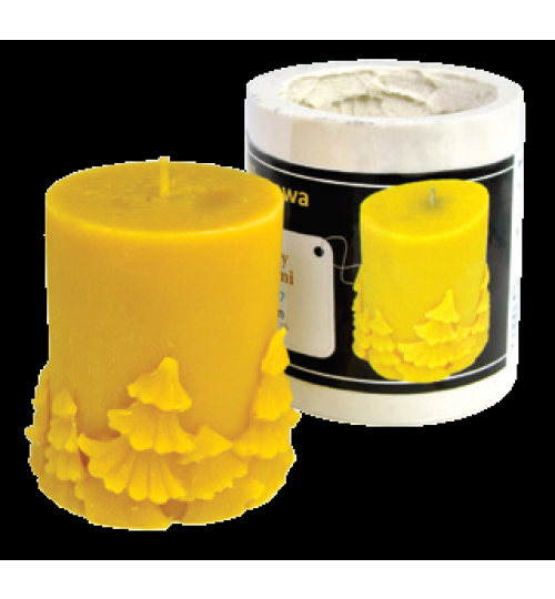 Stumpen mit Tannenbaum klein (7.5cm)