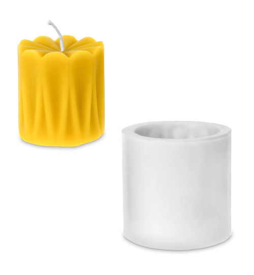 Kerzenform Stumpen Modern Style