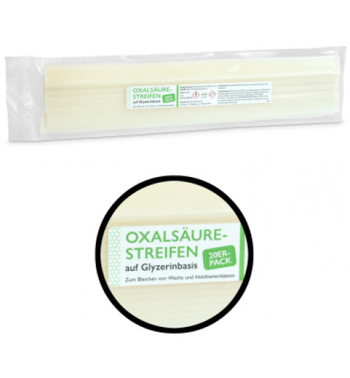 Oxalsäurestreifen mit Glycerin 20 Stück