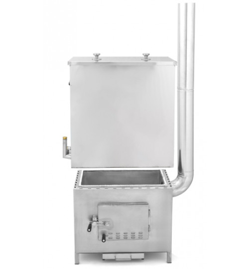 Dampfwachsschmelzer mit Holzheizung