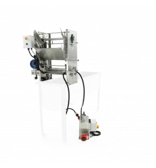 Entdeckelungsmaschine mit geschlossenem Wasserkreislauf, Lyson MINIMA Line