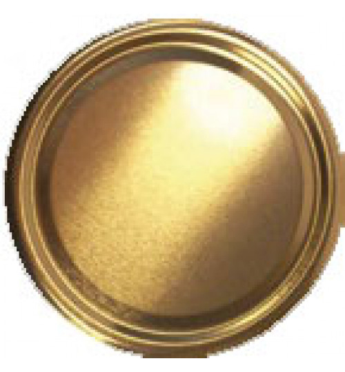 Deckel TO 82 Metall, Gold