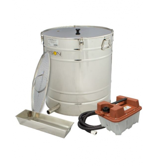 Dampfwachsschmelzer 100 Liter Edelstahl inkl. Dampferzeuger