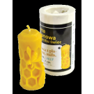 Kerze mit Bienenwabe klein (7cm)