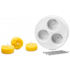 Silikonform Teelicht Hase