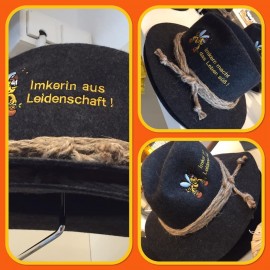 Imkerhut "Imkerin aus Leidenschaft"