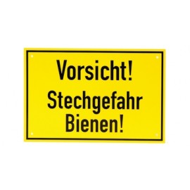 Warnschild "Achtung Stechgefahr"