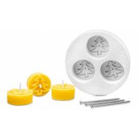 Silikonform Teelicht Tannenbaum