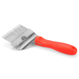Entdeckelungsgabel extra breit mit Kunststoffgriff