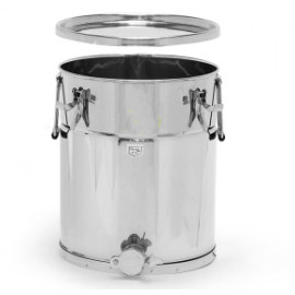 Abfüllkübel 35kg mit Spannverschluß passend für Melitherm