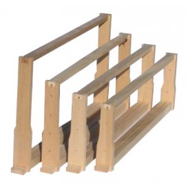 10 Stk. Dadant Blatt 470/435x300, Hoffmannseiten, montiert