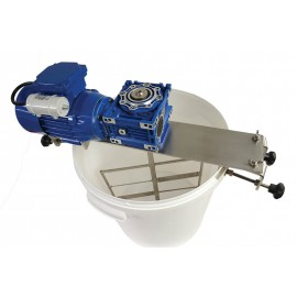 Honigrührgerät zum Aufsetzen auf Kunststoffeimer 33Liter