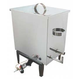 Dampfwachsschmelzer klein, ES, inkl. Gasbrenner