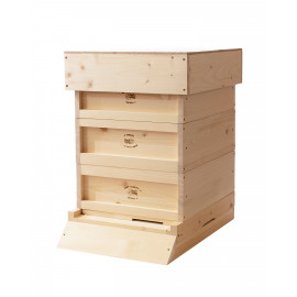 Zander-Beute Set,168 mm. Bodenbrett, komp. System 