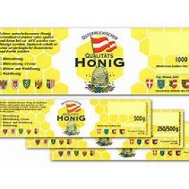 österreichischer Imkerbund Etiketten 250g, 500g, 1000g