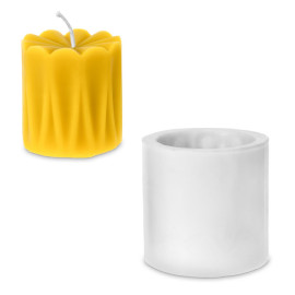 Kerzenform Stumpen Modern Style