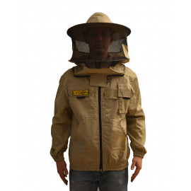 Imkerbluse mit Hut und Schleier