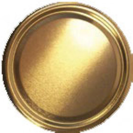 Deckel TO 82 Metall, Gold