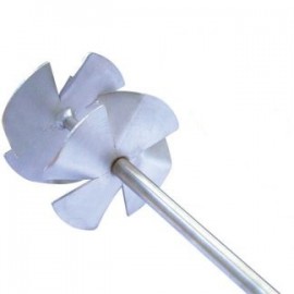 Honigrührflügel, Edelstahl, mit zwei Rührflügel