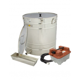 Dampfwachsschmelzer 200 Liter Edelstahl inkl. Dampferzeuger